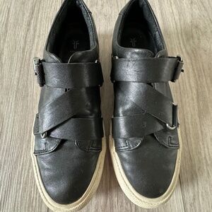 Frye Slip On Sneakers w/ Buckle